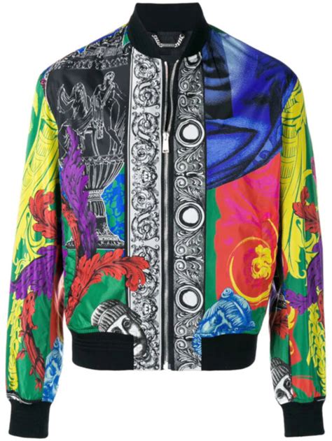 versace style bomber jacket